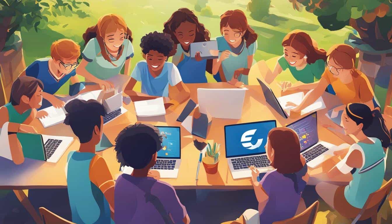 Collaboration en ligne pour élèves