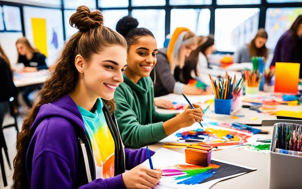 Exercices créatifs en classe