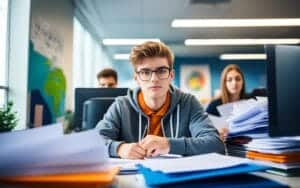 Job étudiant en travaux administratifs