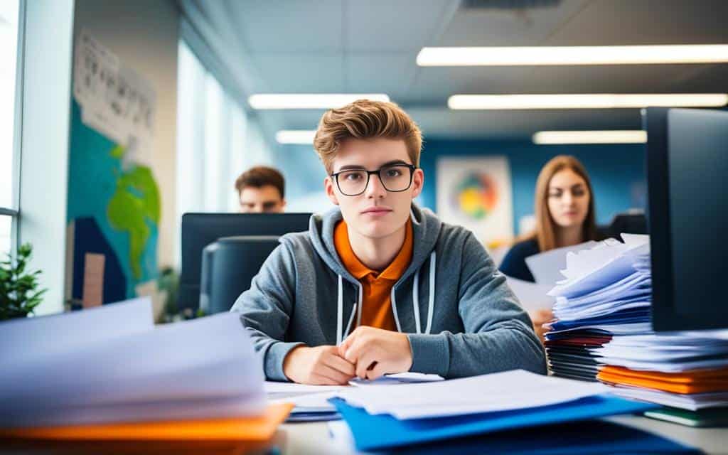 Job étudiant en travaux administratifs