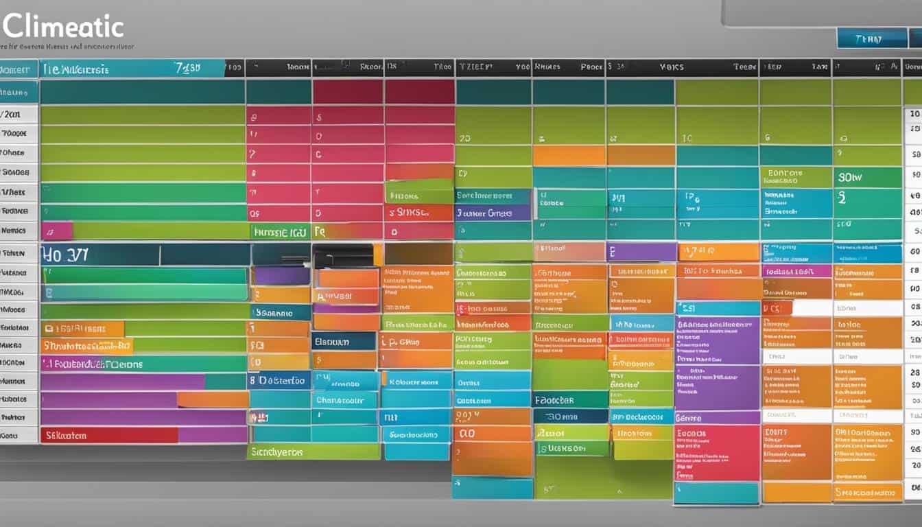 Organisation du planning scolaire