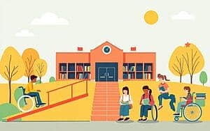 Loi sur l'école inclusive handicapés