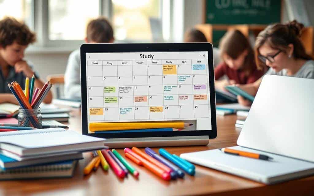 Emploi du temps d’étude