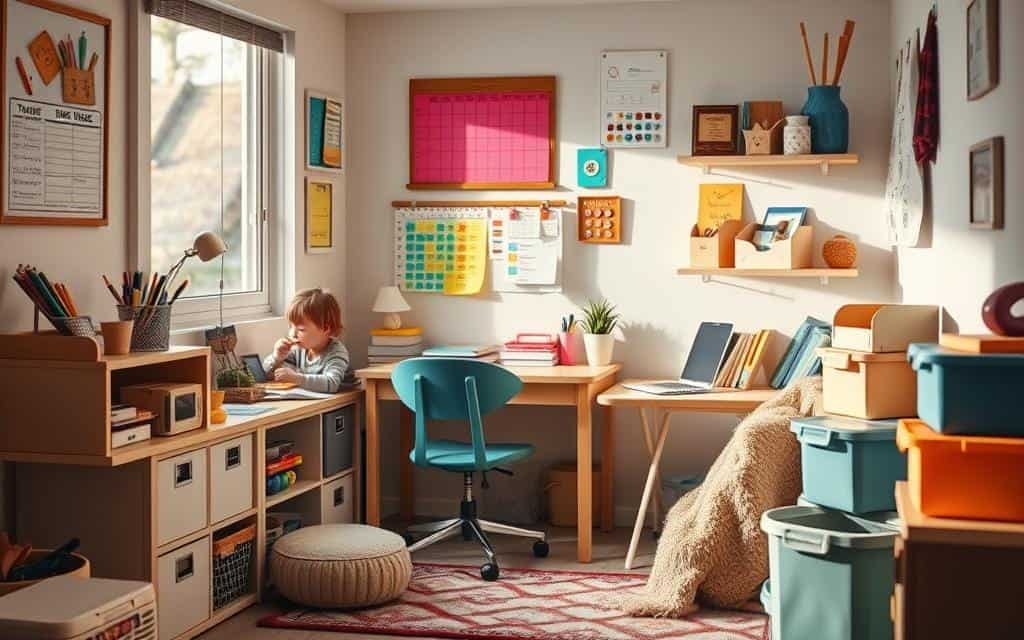Aides pour la dyspraxie à la maison