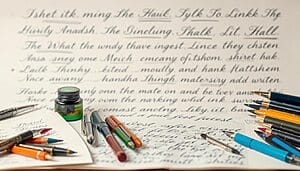 type écriture