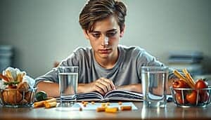 alimentation avant examen