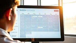 calendrier interactif des contrôles