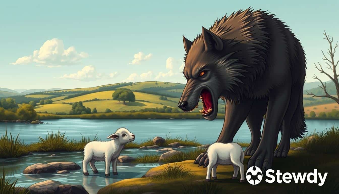 le loup et l agneau