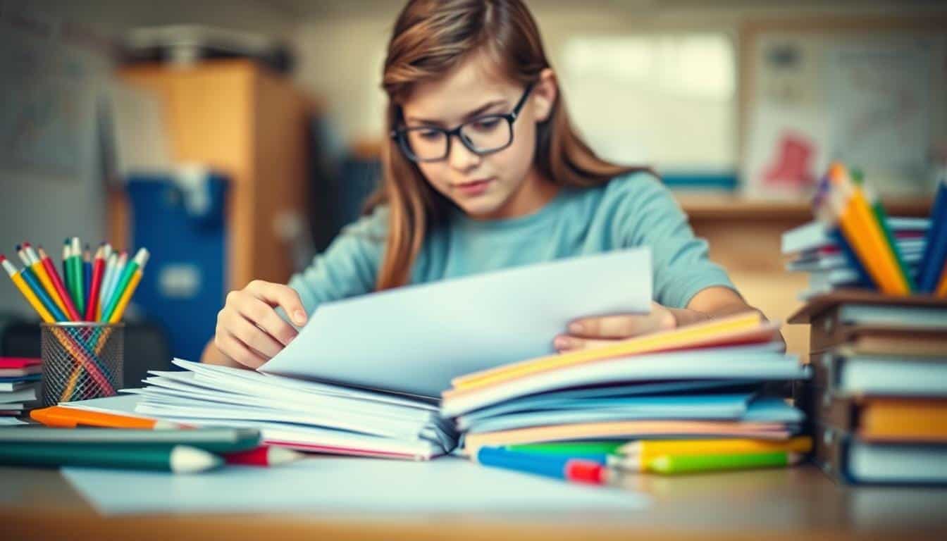 organisation devoirs enfant
