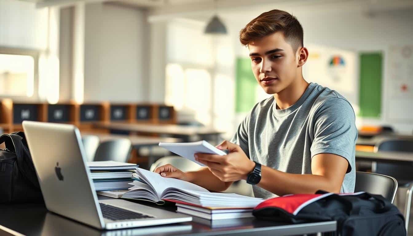 emploi du temps aménagé