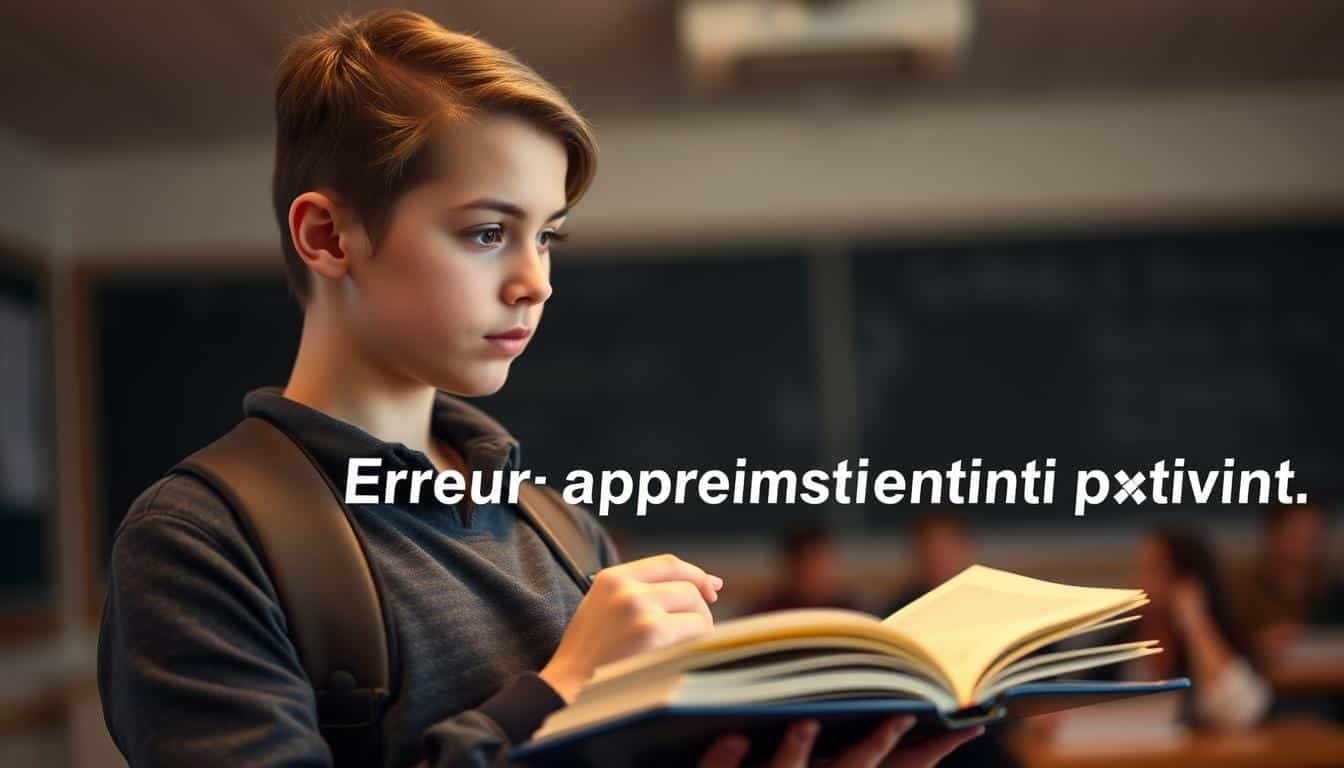 erreur apprentissage positif