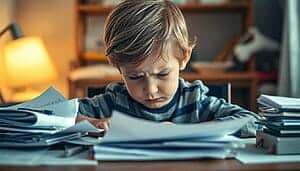 cerveau et procrastination enfant